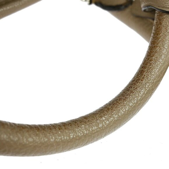 BUYIT Loewe Grege Leather Amazona 36 Handbag 011111 NQ03451 - Picture 4 of 9